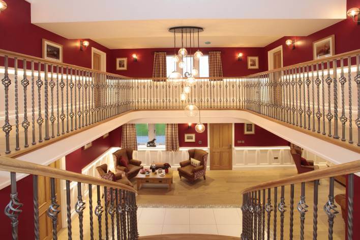 Landing and Hall view from stairs