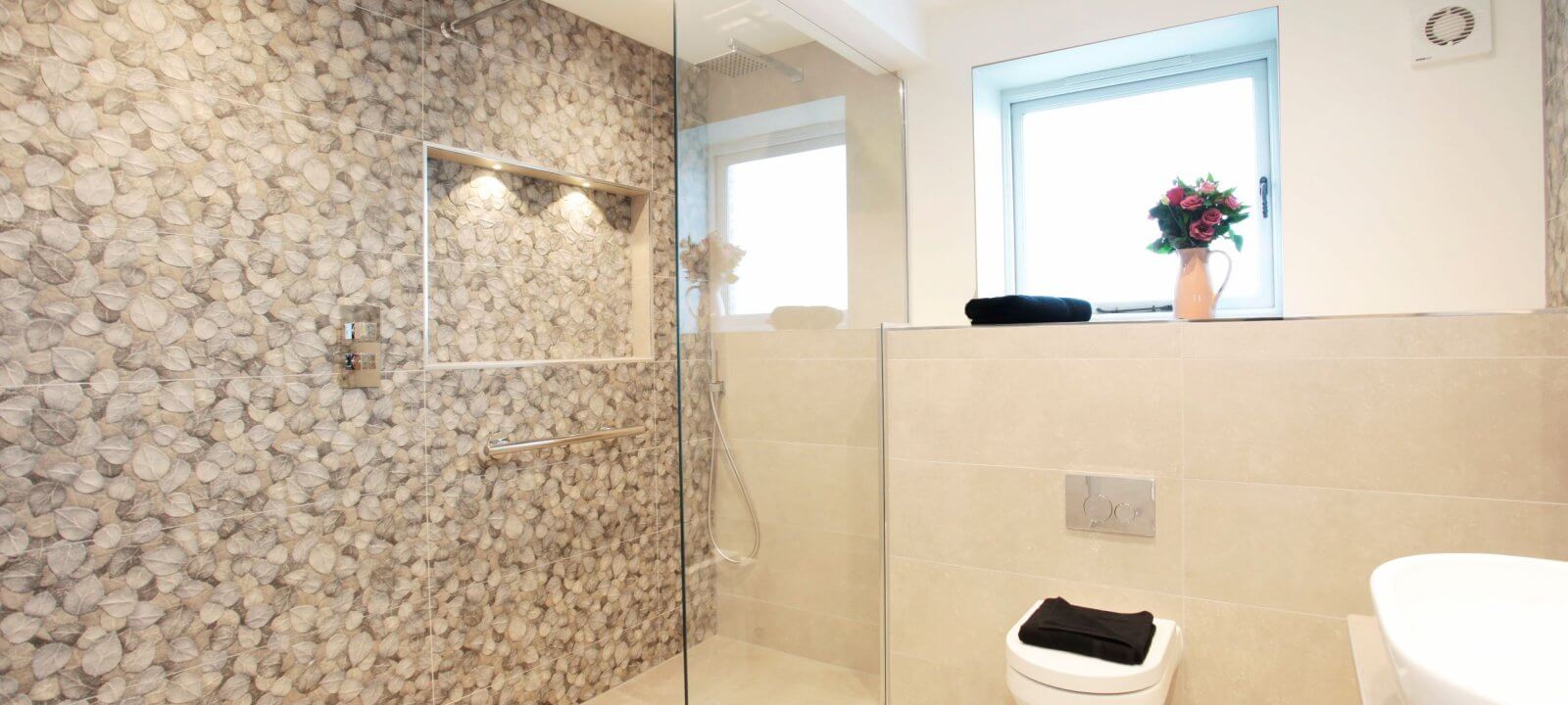 cornflower bathroom