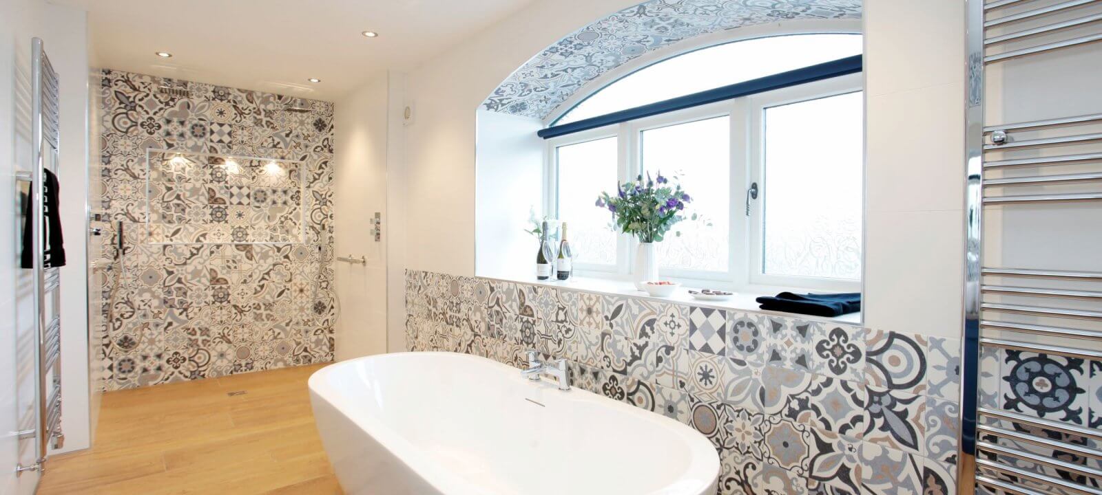 Forget-me-not bathroom