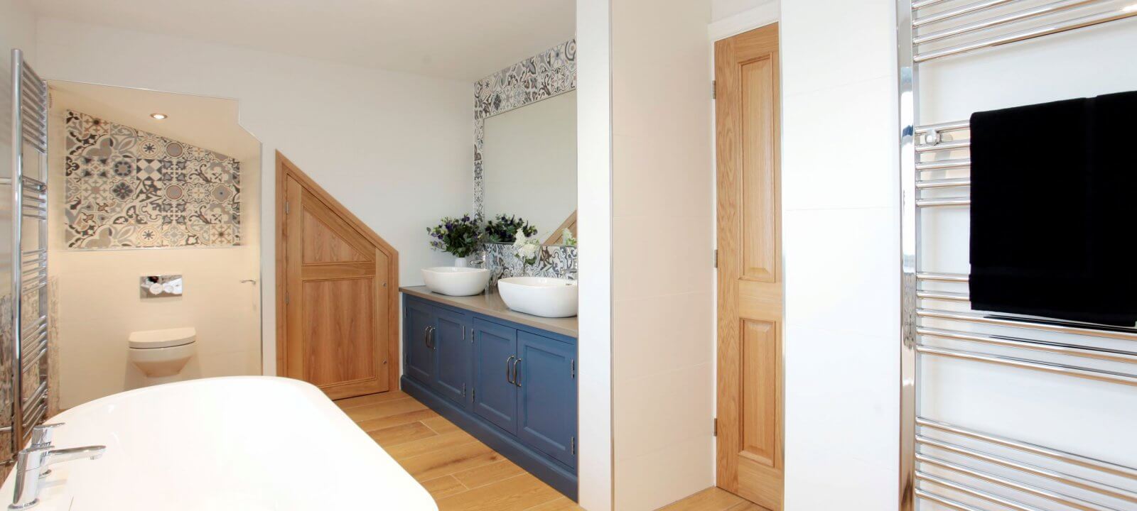 Forget-me-not bathroom