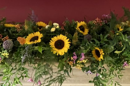 Garland of flowers